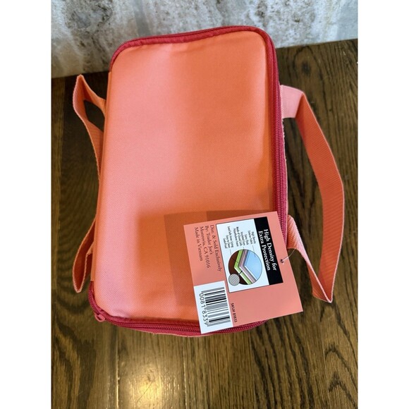 Trader Joe's Bag PEACH Mini Insulated Lunch Tote Bag NEW Quick Shipping - Picture 5 of 7